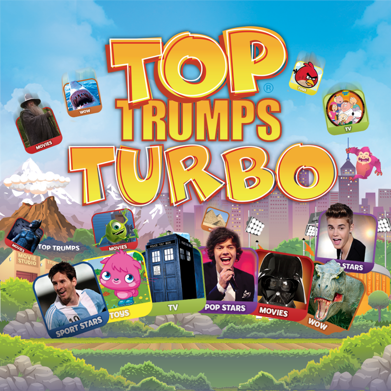 Top Trumps Turbo box art for Playstation Vita